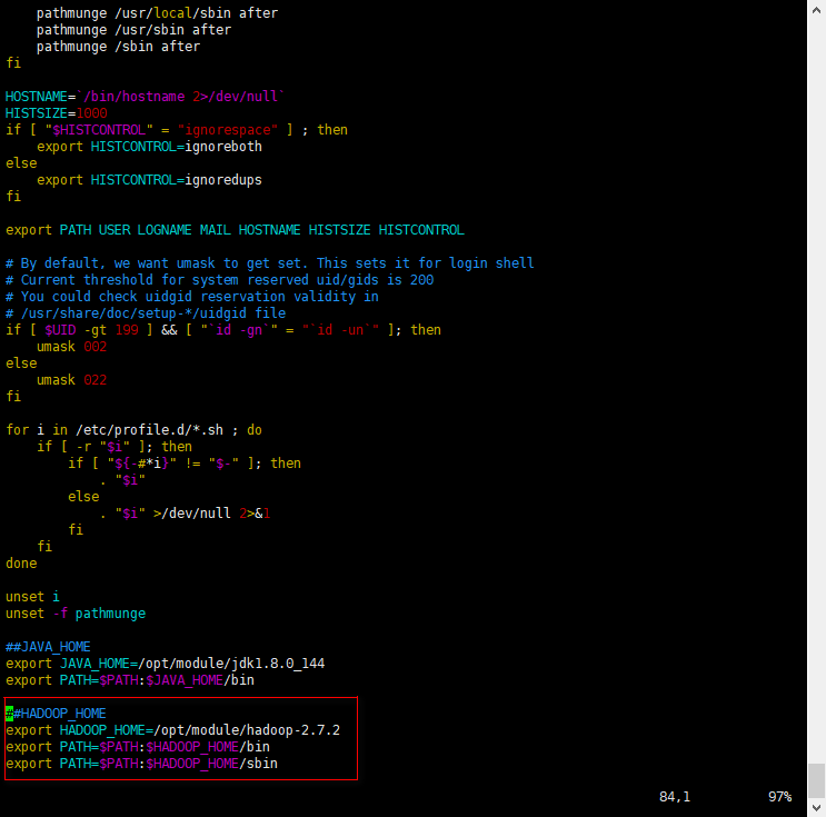 安装Hadoop-1